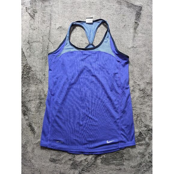 Nike Tops - Nike DRI Fit Racerback Tank Top Women's Size Small Purple